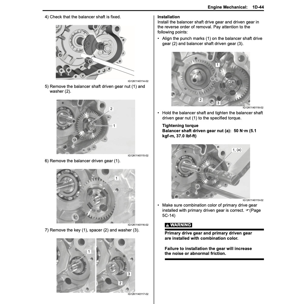 SUZUKI GSX-R125 (2020-2023) SERVICE WORKSHOP MANUAL + OWNER'S MANUAL - Image 8