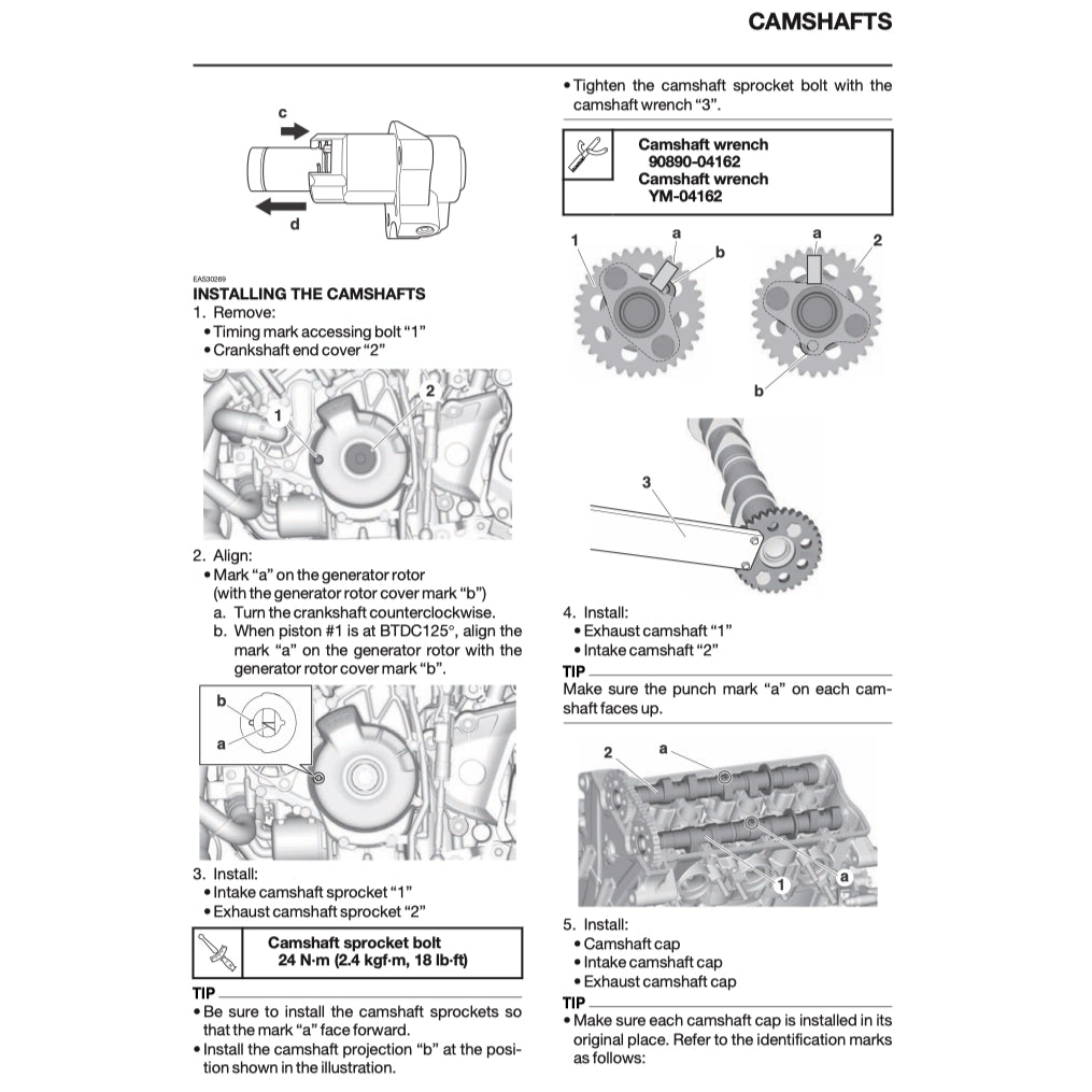 YAMAHA TRACER 9/ TRACER 9 GT MTN890/D (2025+) SERVICE WORKSHOP MANUAL + OWNER'S MANUAL - Image 6