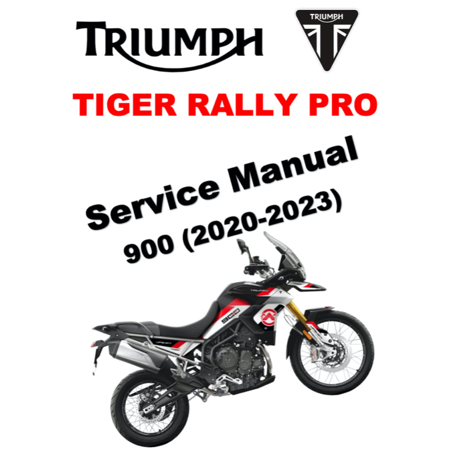 TRIUMPH TIGER 900 RALLY PRO (2020-2023) SERVICE WORKSHOP MANUAL + OWNER'S MANUAL - Image 2