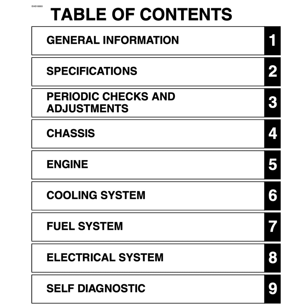 YAMAHA MT-07 MT07 (2023-2024) SERVICE WORKSHOP MANUAL + OWNER'S MANUAL - Image 3