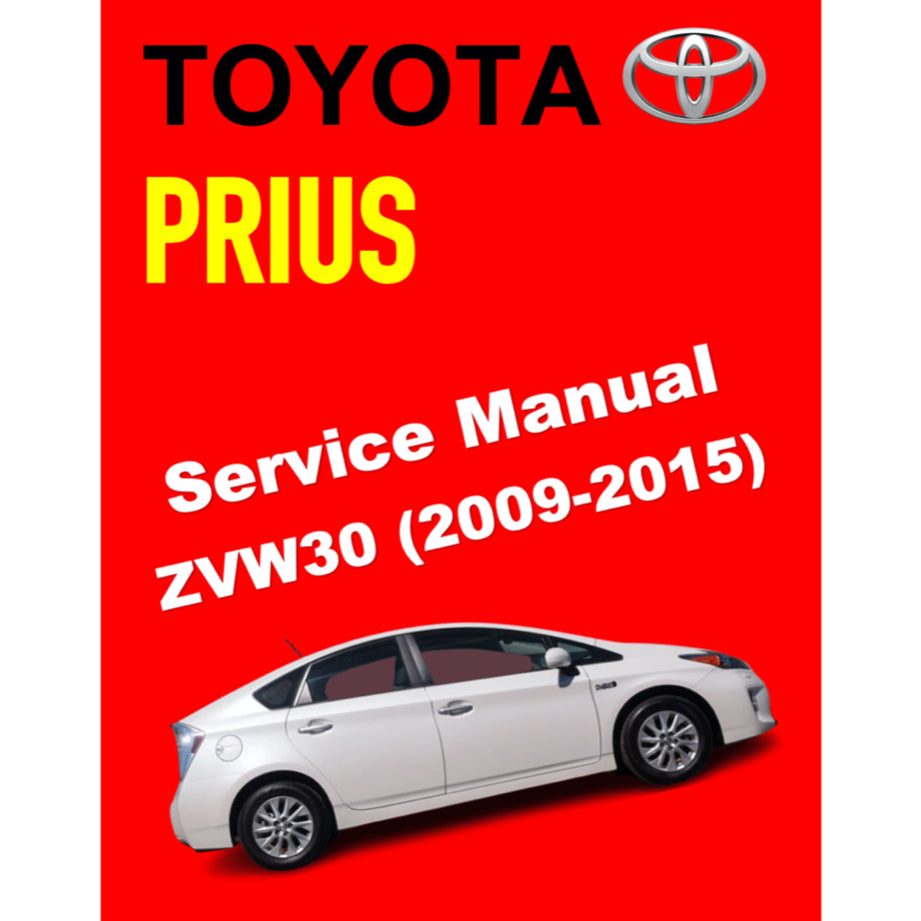 PRIUS TOYOTA PRIUS ZVW 30 (2009-2015) SERVICE WORKSHOP MANUAL - Image 2