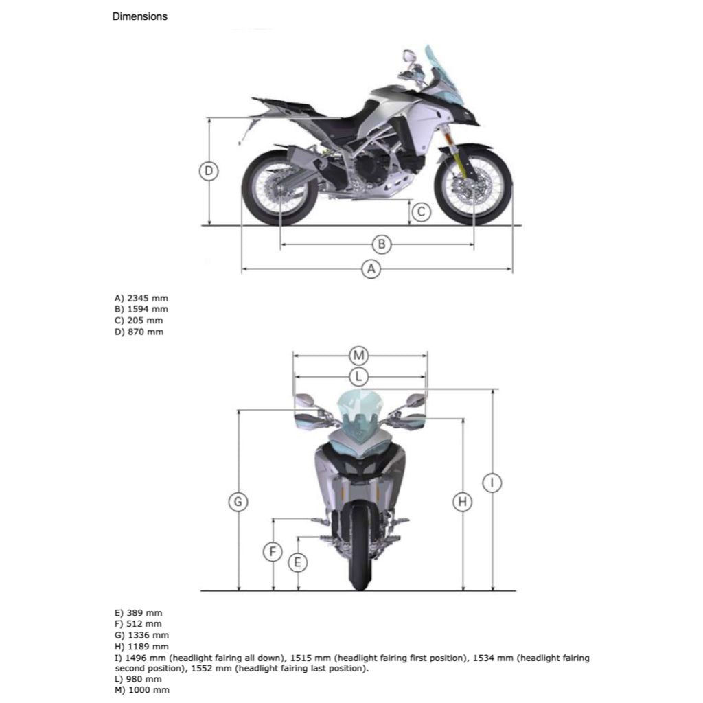 DUCATI MULTISTRADA 1200 ENDURO E4 (2016-2019) SERVICE WORKSHOP MANUAL + PARTS CATALOGUE + OWNER'S MANUAL - Image 3