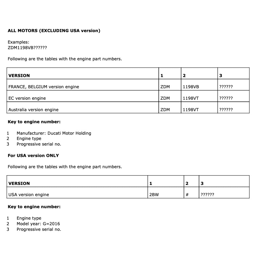 DUCATI MULTISTRADA 1200 ENDURO E4 (2016-2019) SERVICE WORKSHOP MANUAL + PARTS CATALOGUE + OWNER'S MANUAL - Image 4