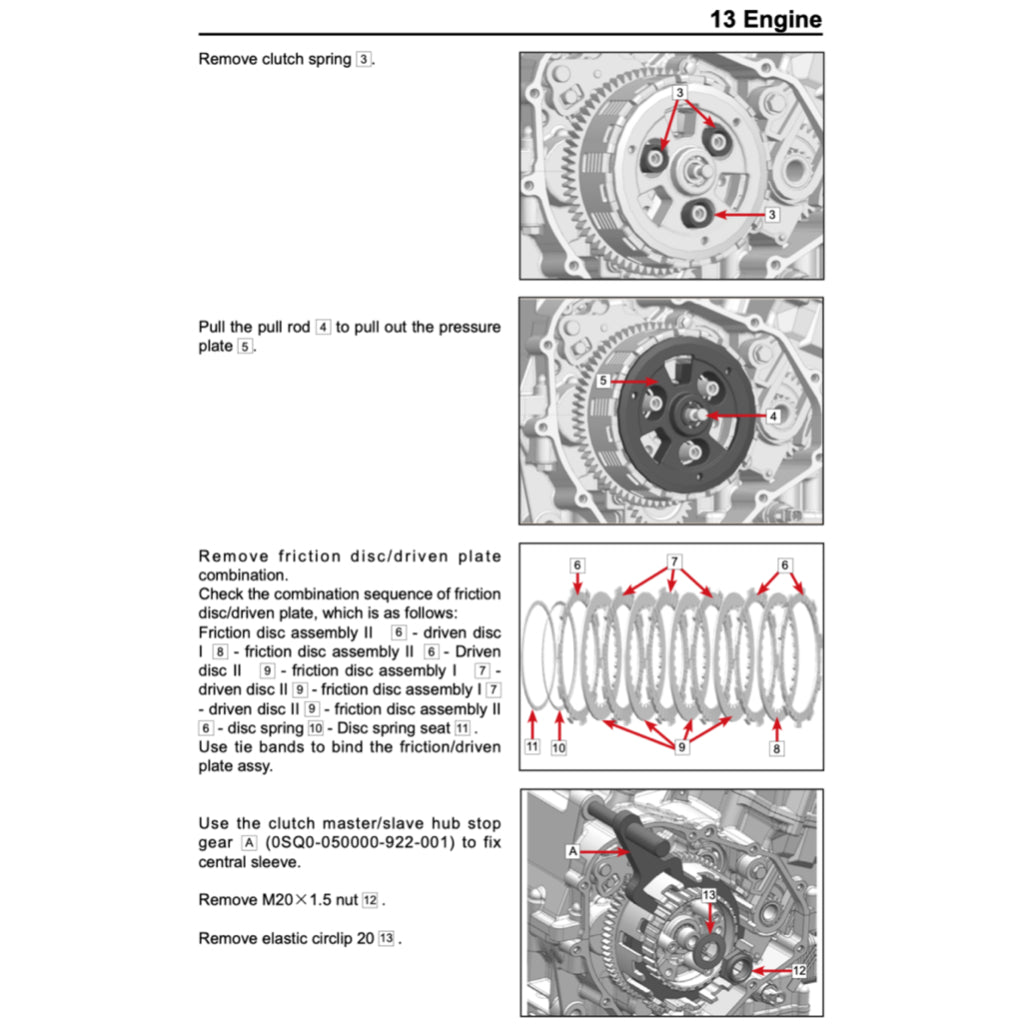 CFMOTO 450MT IBEX 450 (2024+) SERVICE WORKSHOP MANUAL + PARTS CATALOGUE + OWNER'S MANUAL - Image 8