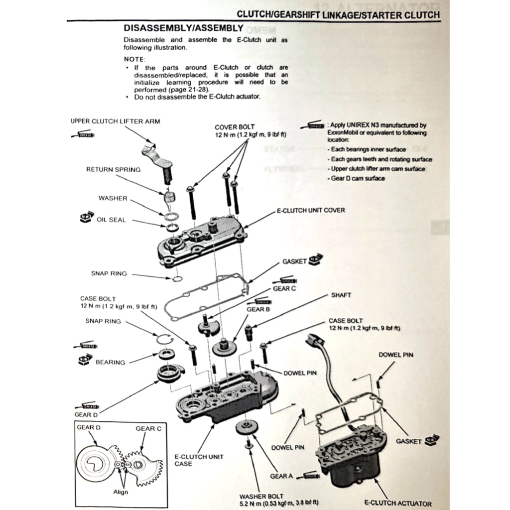 HONDA CBR650R RH17 (2024+) SERVICE WORKSHOP MANUAL - Image 9