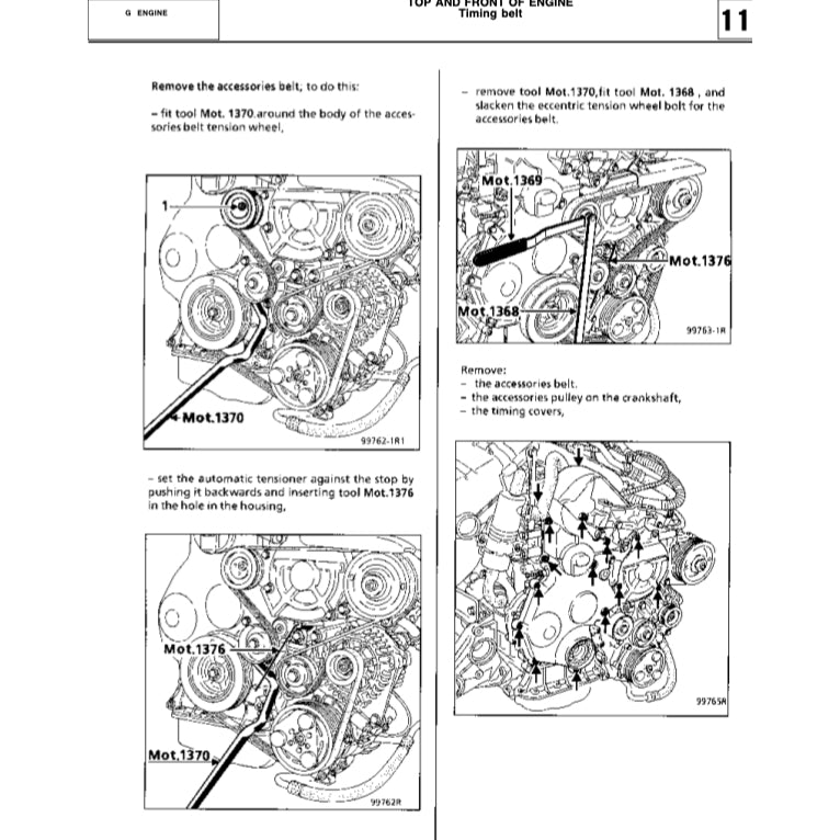 RENAULT ESPACE 3 (1996-2002) SERVICE WORKSHOP MANUAL - Image 4