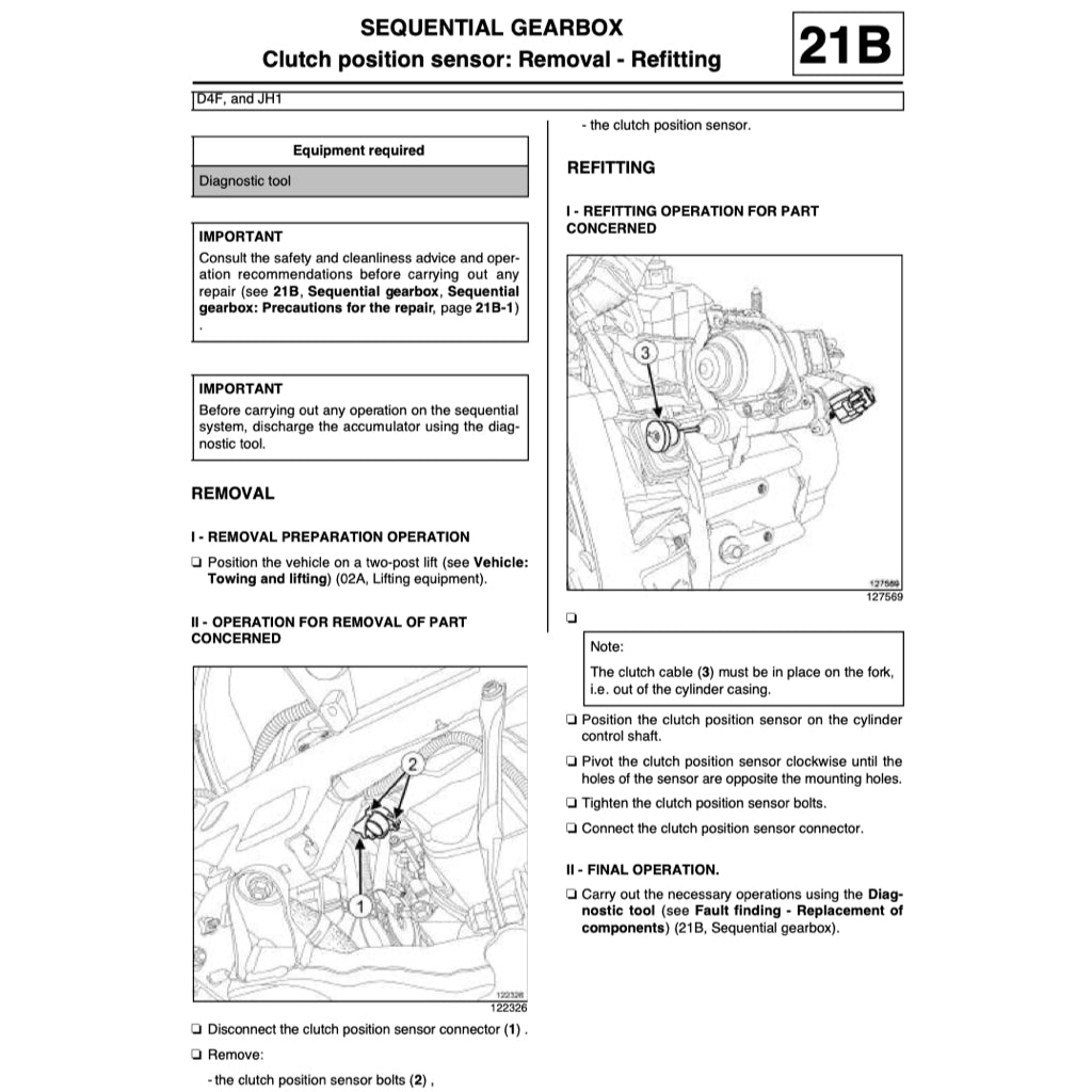 RENAULT TWINGO 2 (2007-2014) SERVICE WORKSHOP MANUAL - Image 7
