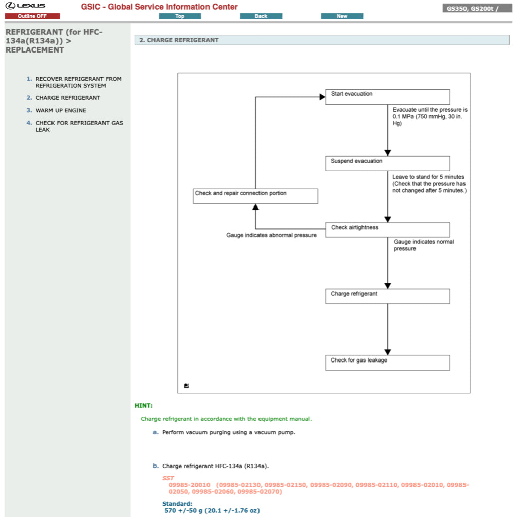 LEXUS GS200t (2015-2020) SERVICE WORKSHOP MANUAL - Image 10