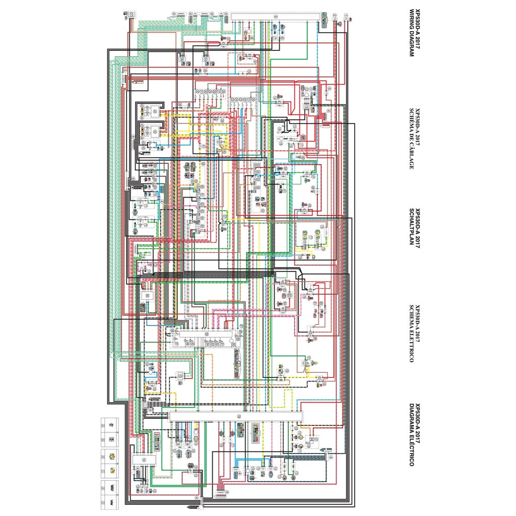 TMAX YAMAHA TMAX 530D/A ABS (2017-2019) SERVICE WORKSHOP MANUAL + PARTS CATALOGUE + OWNER'S MANUAL - Image 9