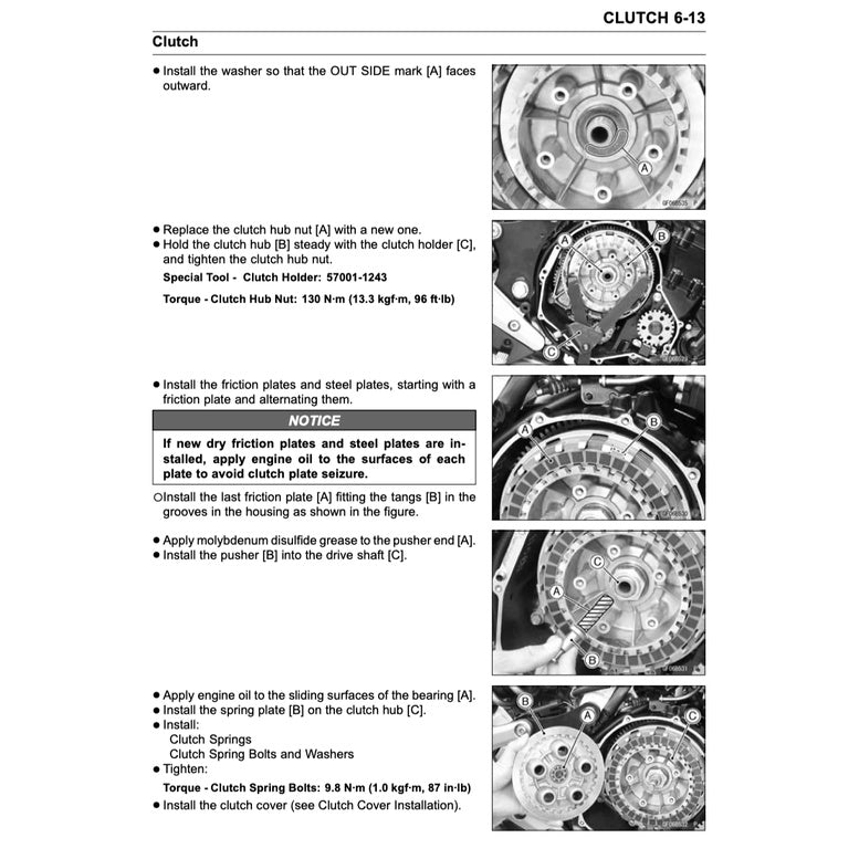 KAWASAKI ER-6n ER6n (2006-2016) SERVICE WORKSHOP MANUAL + PARTS CATALOGUE + OWNER'S MANUAL - Image 8