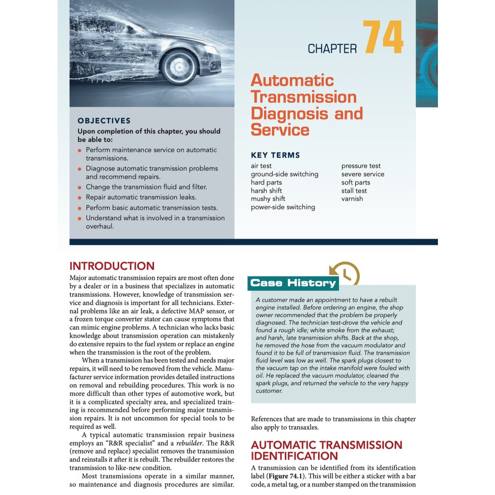 Automotive Service: Inspection, Maintenance, Repair 6th Edition (2018) - Tim Gilles - Image 9