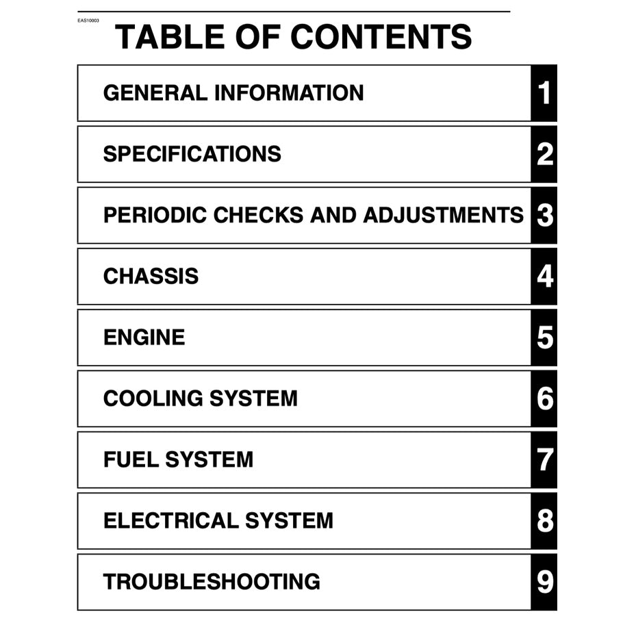TMAX YAMAHA TMAX 530D/A ABS (2017-2019) SERVICE WORKSHOP MANUAL + PARTS CATALOGUE + OWNER'S MANUAL - Image 3