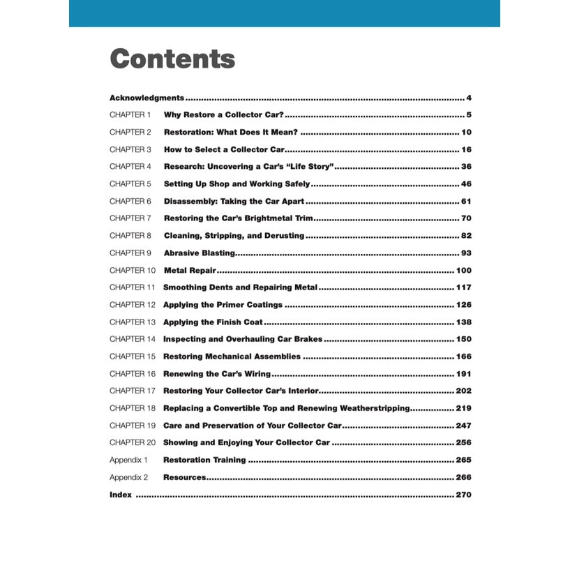 HOW TO RESTORE YOUR COLLECTOR CAR (2009) - MOTORBOOKS WORKSHOP - Image 3