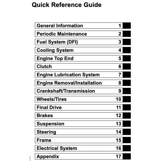 KAWASAKI ER-6n ER6n (2006-2016) SERVICE WORKSHOP MANUAL + PARTS CATALOGUE + OWNER'S MANUAL - Image 3