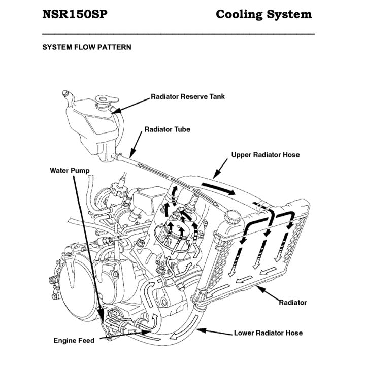 HONDA NSR 150SP (1997-2010) SERVICE WORKSHOP MANUAL + PARTS CATALOGUE + OWNER'S MANUAL - REPSOL REPLICA - Image 8
