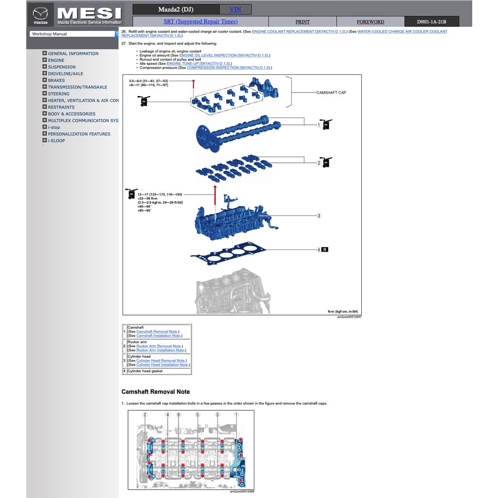MAZDA 2 DJ (2015-2022) SERVICE WORKSHOP MANUAL - Image 4