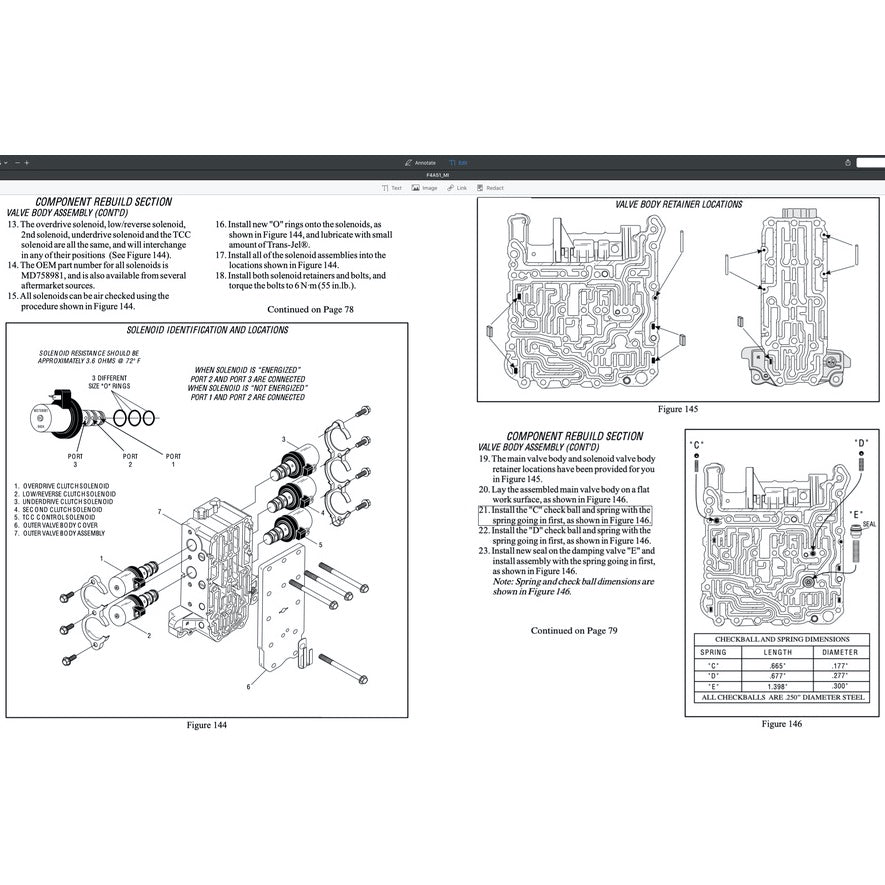 MITSUBISHI AUTOMATIC TRANSMISSION REPAIR MANUAL F4A3 F4A51 F5A51 KM-171 KM-175 KM-177 R451 V5A51 JF011E (CVT) - Image 5