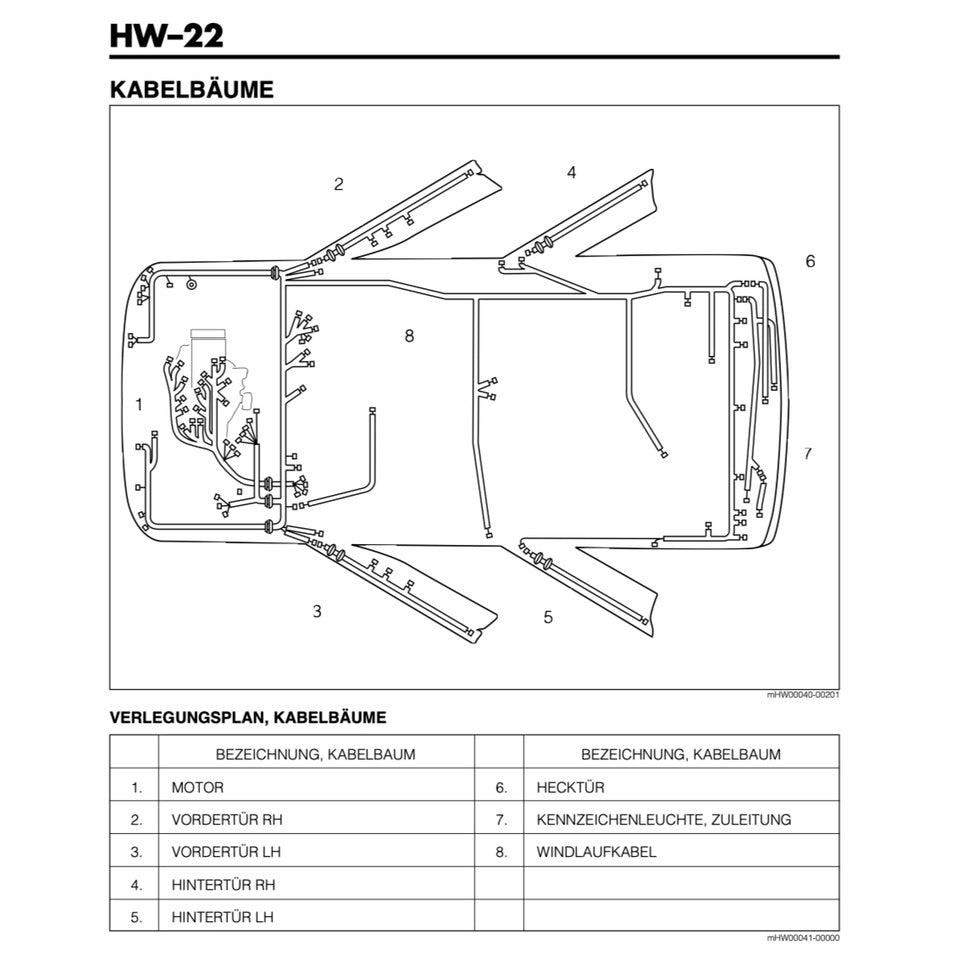 DAIHATSU MOVE L601 GERMAN LANGUAGE EDITION (1995-1998) SERVICE WORKSHOP MANUAL - Image 4