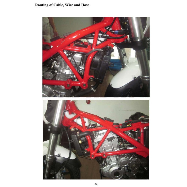 BENELLI TNT25 BN251 (2014-2017) SERVICE WORKSHOP MANUAL + PARTS CATALOGUE + OWNER'S MANUAL - Image 5