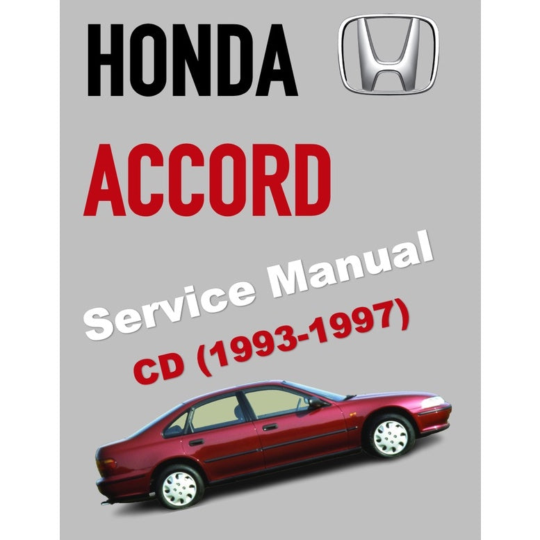 HONDA ACCORD 5 CD (1993-1997) SERVICE WORKSHOP MANUAL