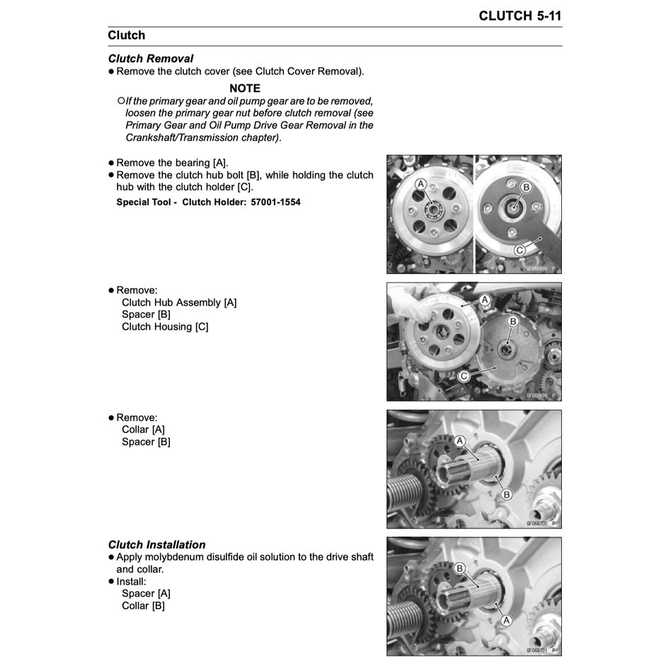 KAWASAKI KLX150L (2014-2018) SERVICE WORKSHOP MANUAL +PARTS CATALOGUE + OWNER'S MANUAL - Image 7