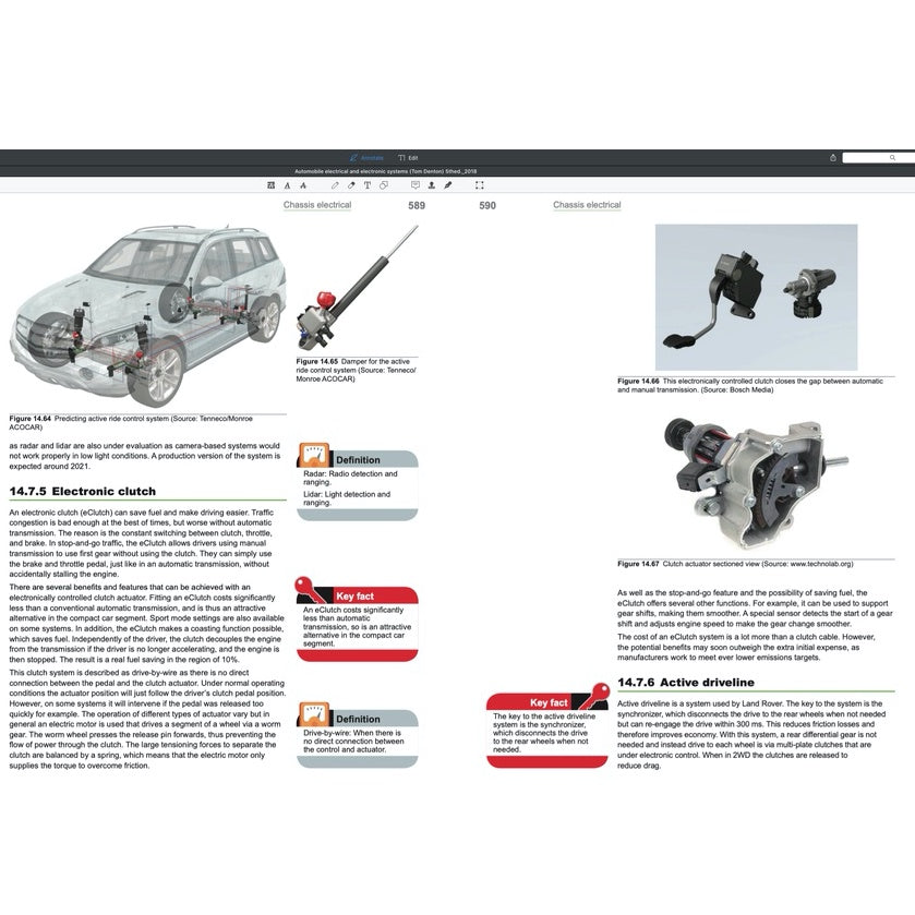 AUTOMOBILE ELECTRICAL AND ELECTRONIC SYSTEMS, 5th Edition, 2018 - TOM DENTON - Image 6