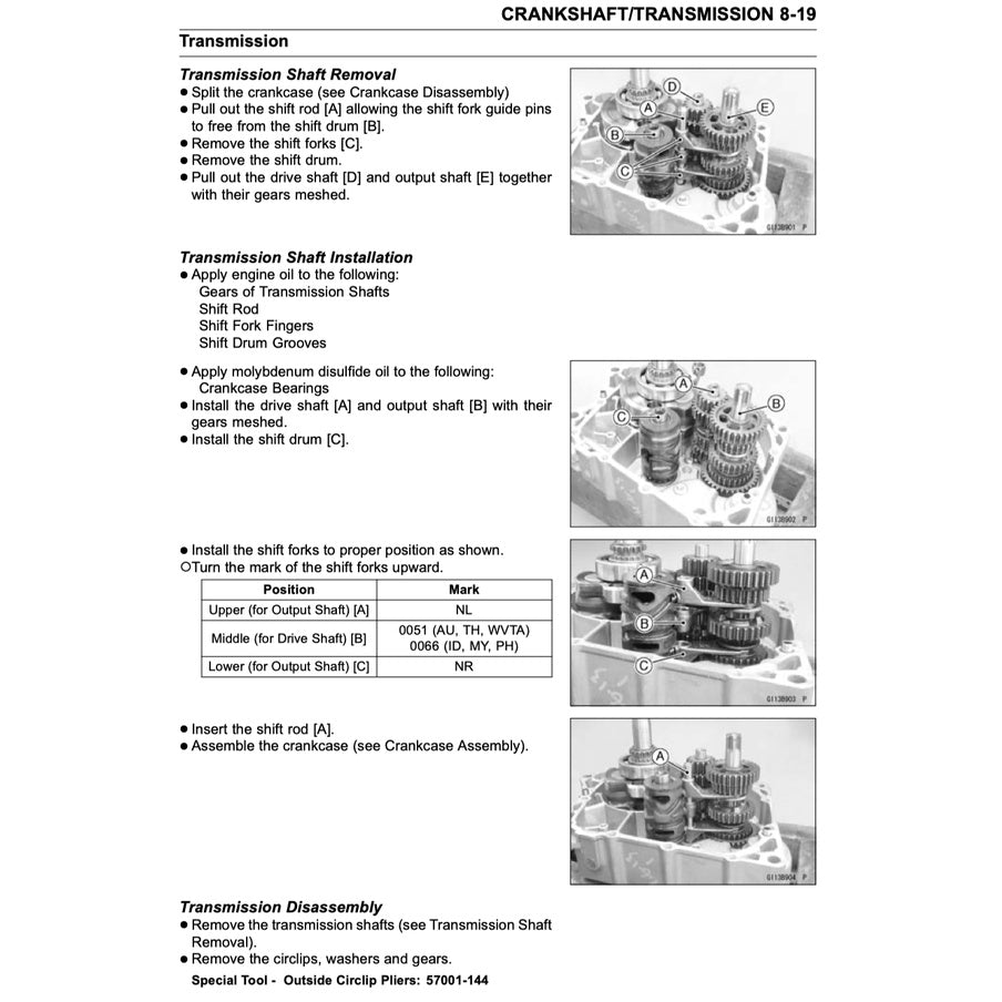 KAWASAKI KLX150L (2014-2018) SERVICE WORKSHOP MANUAL +PARTS CATALOGUE + OWNER'S MANUAL - Image 8