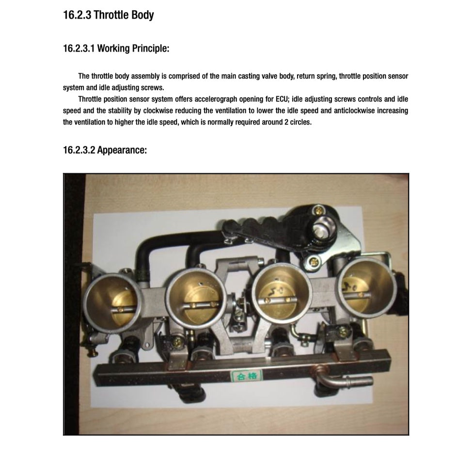 BENELLI TNT600 (2014-2019) SERVICE WORKSHOP MANUAL + PARTS CATALOGUE + OWNER'S MANUAL - Image 7