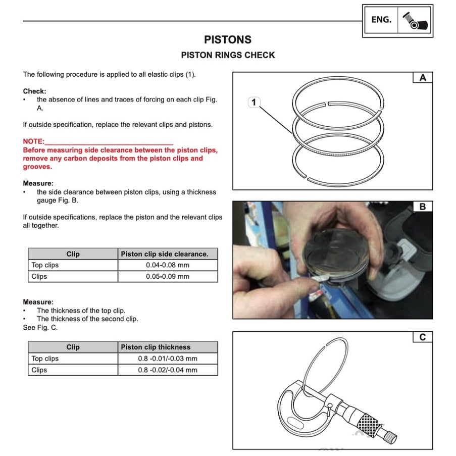 BENELLI TRK 502 (2017-2021) SERVICE WORKSHOP MANUAL + PARTS CATALOGUE + OWNER'S MANUAL - Image 6