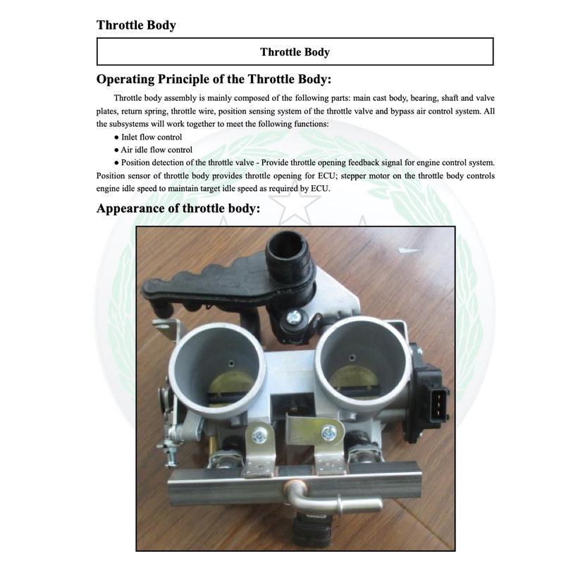 BENELLI TNT300 (2015) SERVICE WORKSHOP MANUAL + PARTS CATALOGUE + OWNER'S MANUAL - Image 5