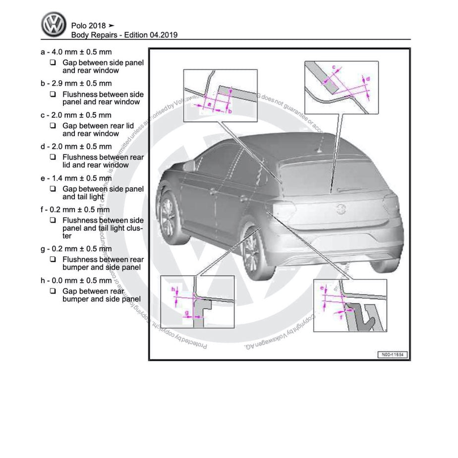 VW POLO MK6 AW (2018+) SERVICE WORKSHOP MANUAL - Image 9
