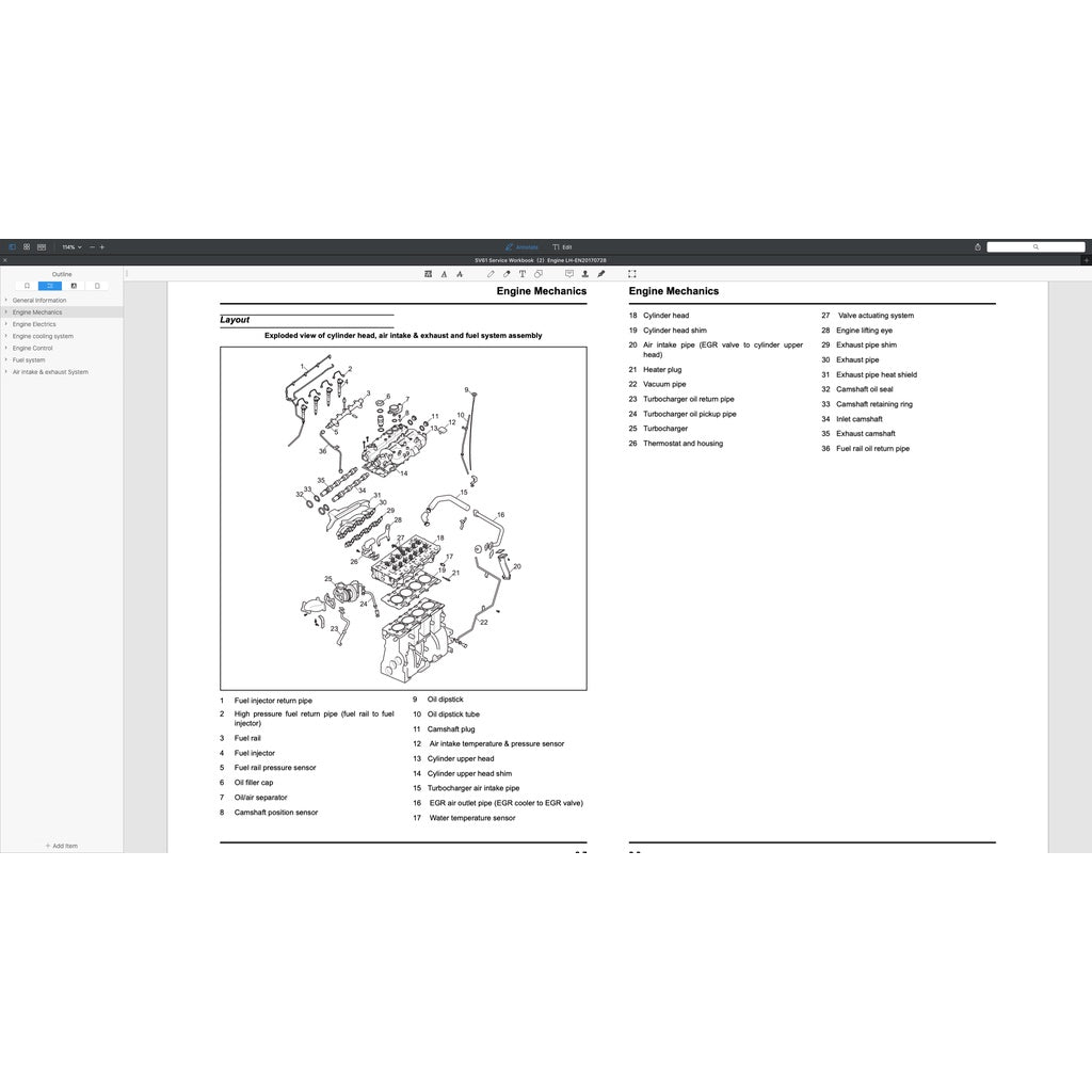 MAXUS V80 (2012-2023) SERVICE WORKSHOP MANUAL - Image 3