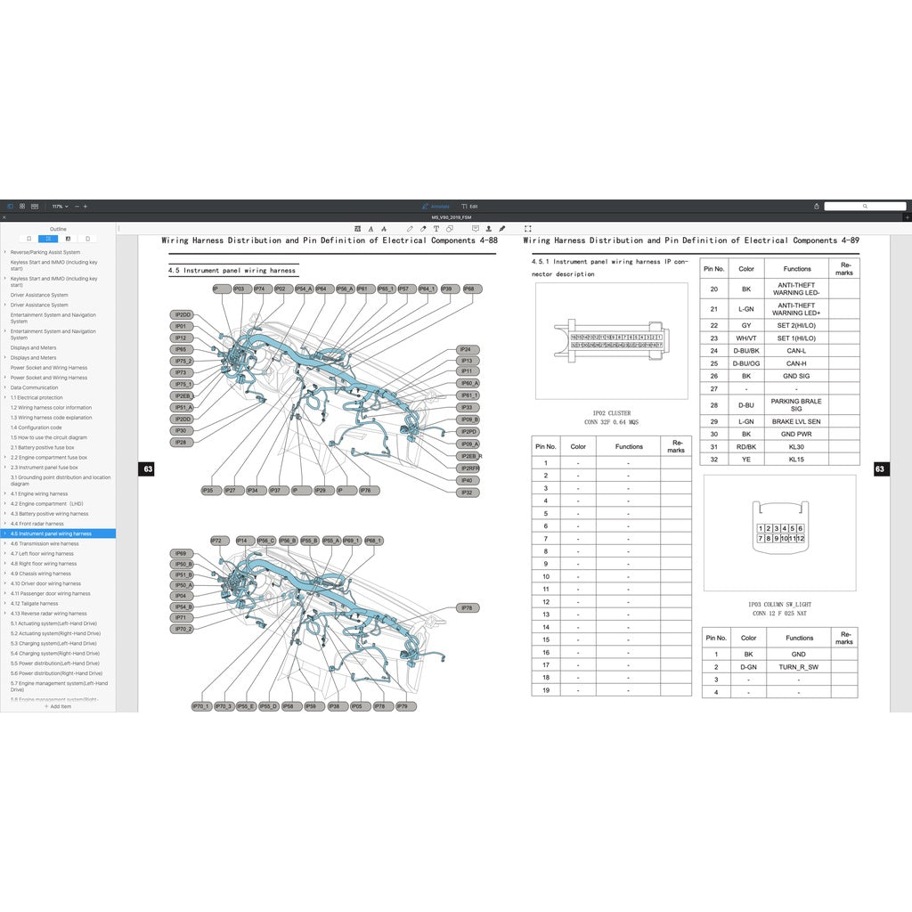 MAXUS V90 /DELIVER 9 (2019-2023) SERVICE WORKSHOP MANUAL - Image 5