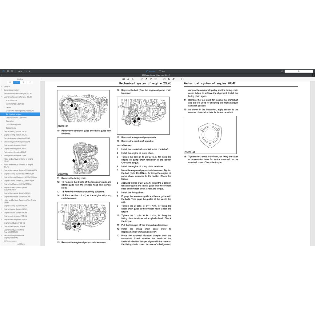 MAXUS G10 (2016-2023) SERVICE WORKSHOP MANUAL - Image 6