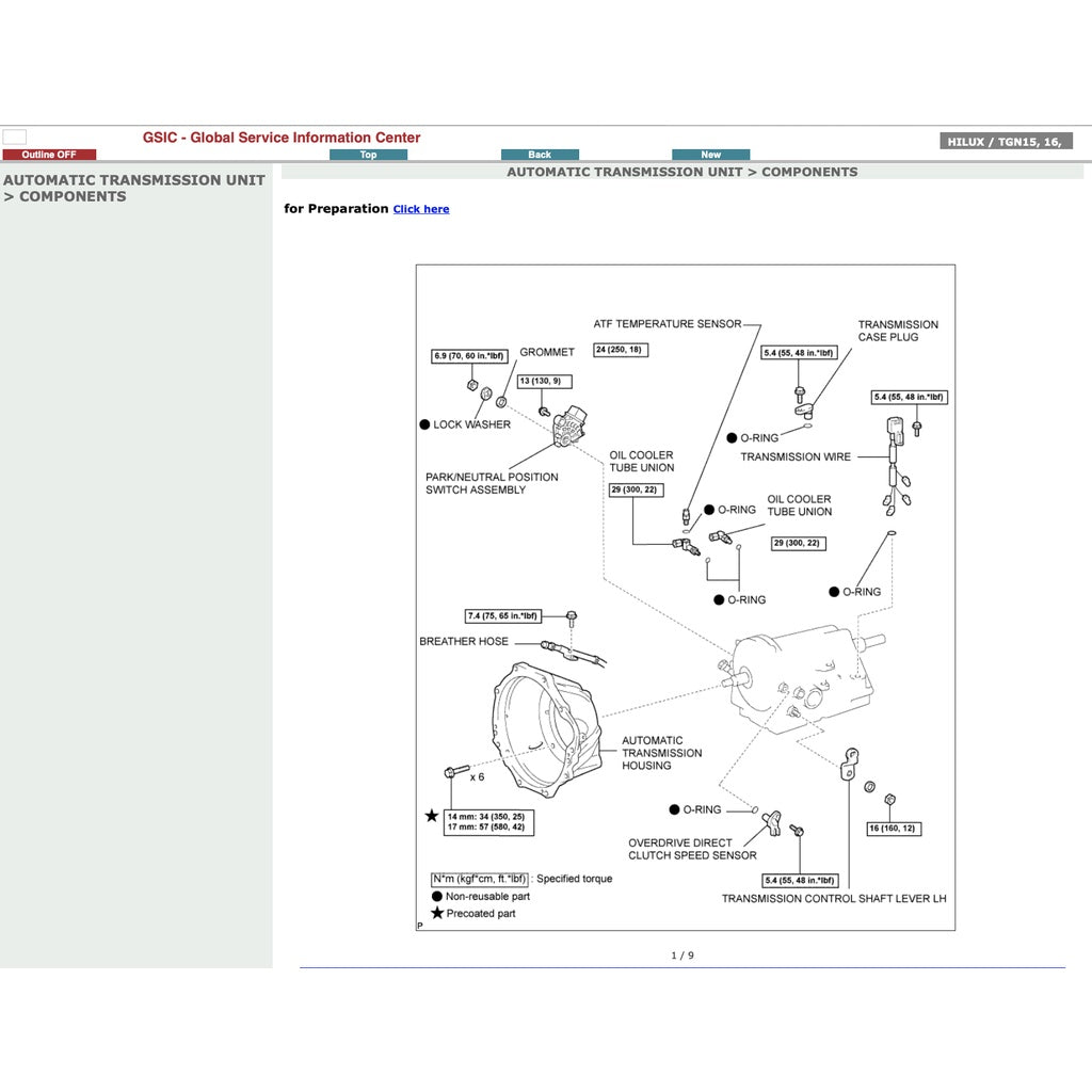 HILUX TOYOTA HILUX VIGO KUN 15/16/25/26/36 (2005-2015) SERVICE WORKSHOP MANUAL - Image 7