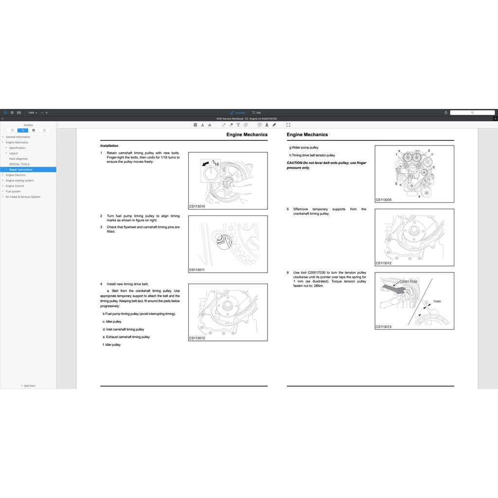 MAXUS V80 (2012-2023) SERVICE WORKSHOP MANUAL - Image 7