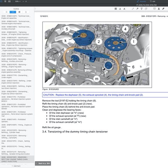 PEUGEOT 3008 T8 (2008-2016) SERVICE WORKSHOP MANUAL - Image 4
