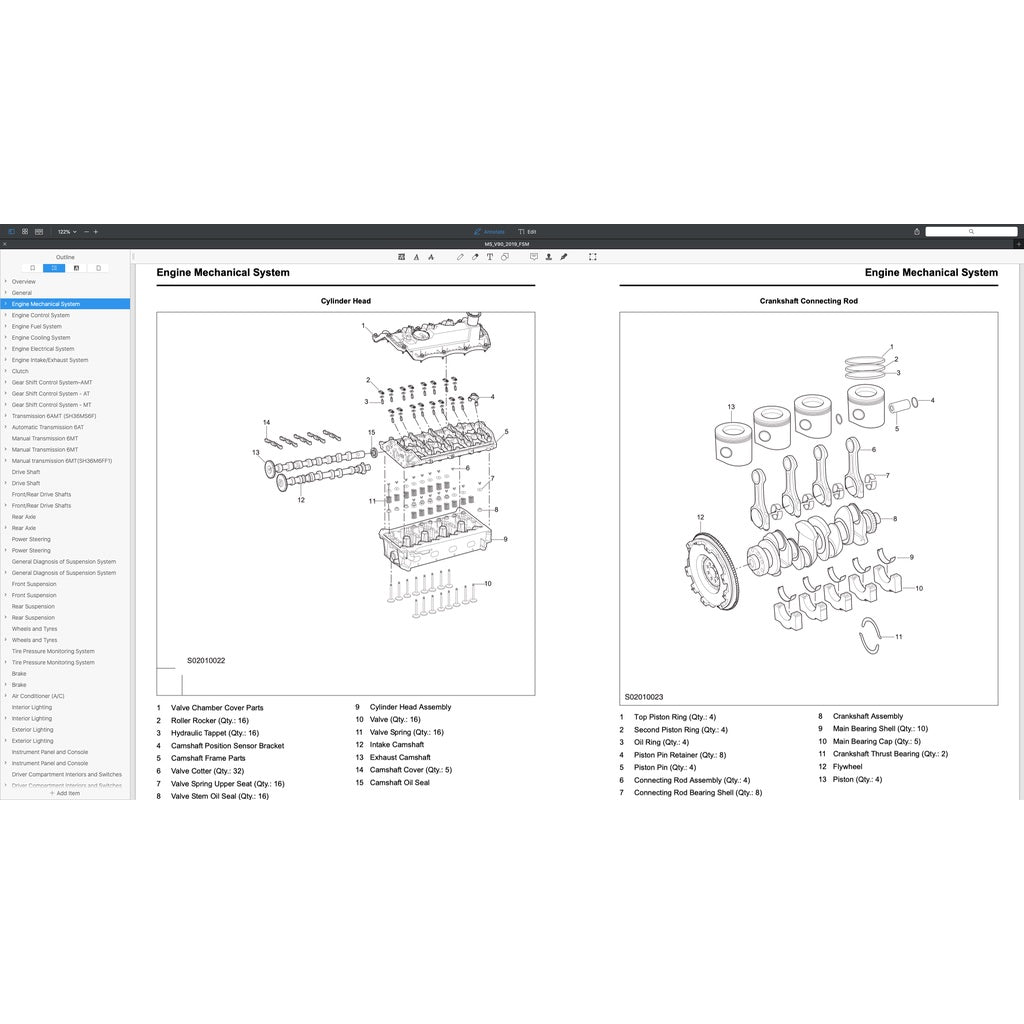 MAXUS V90 /DELIVER 9 (2019-2023) SERVICE WORKSHOP MANUAL - Image 3