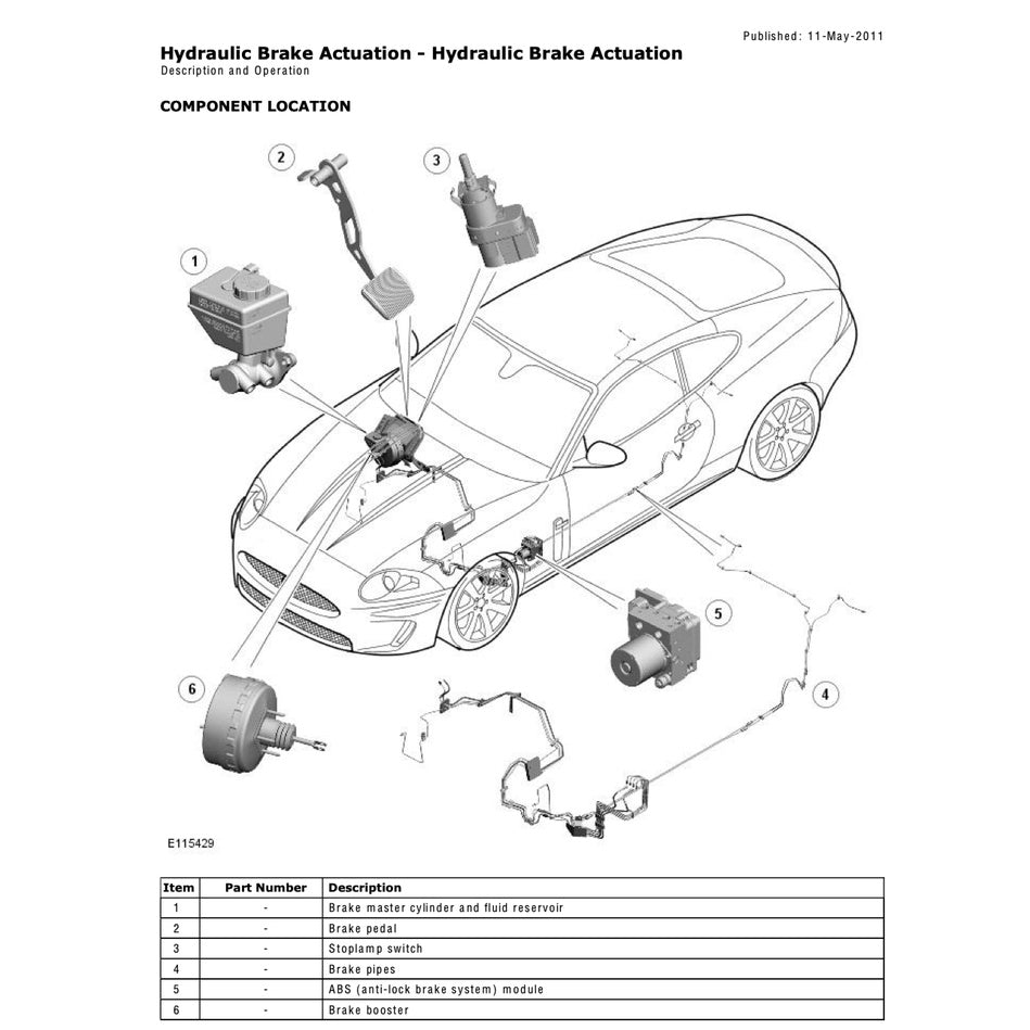 JAGUAR XK X150 (2006-2014) SERVICE WORKSHOP MANUAL - Image 7