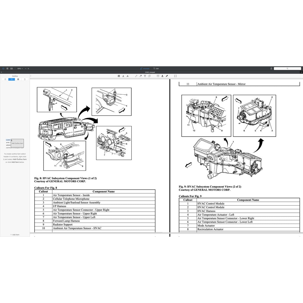 HUMMER H2 (2003-2009) SERVICE WORKSHOP MANUAL - Image 5