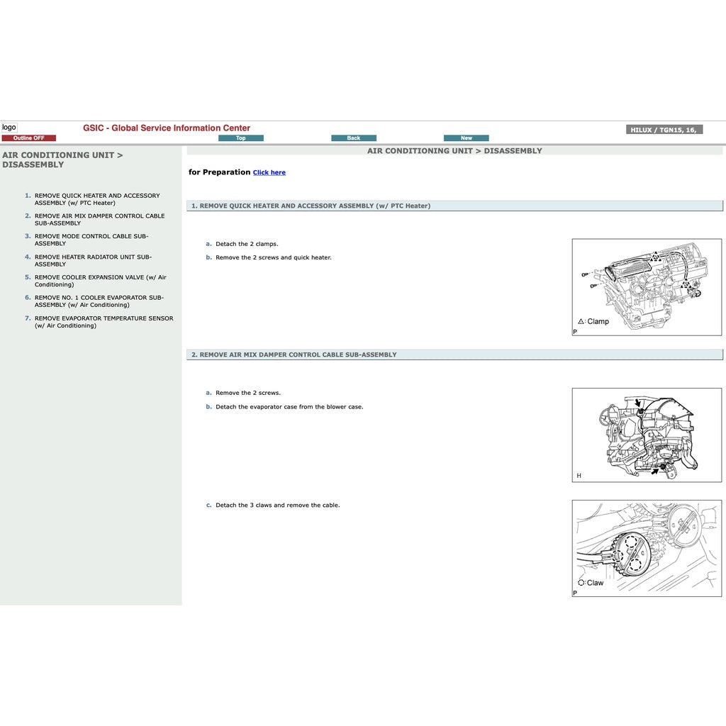 HILUX TOYOTA HILUX VIGO KUN 15/16/25/26/36 (2005-2015) SERVICE WORKSHOP MANUAL - Image 9