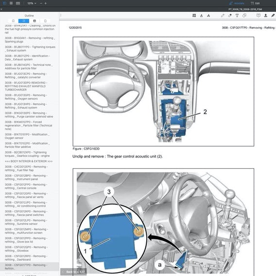 PEUGEOT 3008 T8 (2008-2016) SERVICE WORKSHOP MANUAL - Image 6