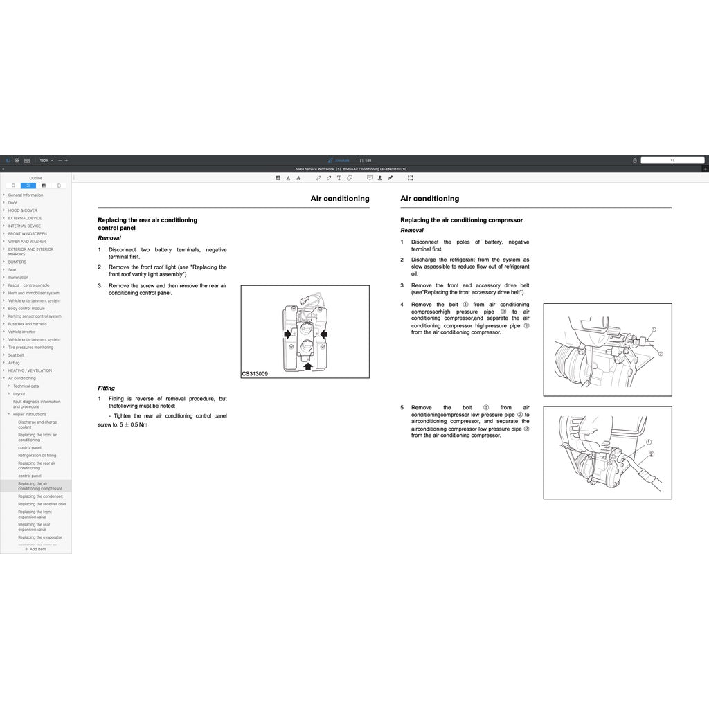 MAXUS V80 (2012-2023) SERVICE WORKSHOP MANUAL - Image 9