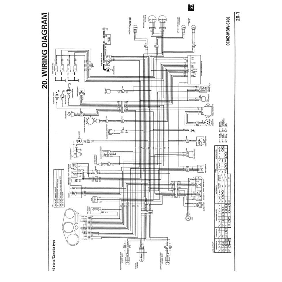 HONDA CBR600F4 (1999-2000) SERVICE WORKSHOP MANUAL + PARTS CATALOGUE + OWNER'S MANUAL - Image 10