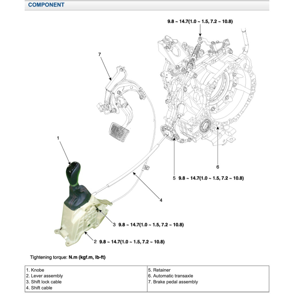 HYUNDAI i10 IA (2013-2022) SERVICE WORKSHOP MANUAL - Image 8