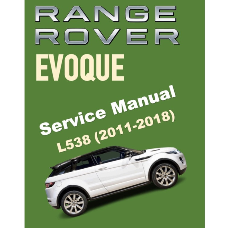 RANGE ROVER EVOQUE L538 (2011-2018) SERVICE WORKSHOP MANUAL - Image 2
