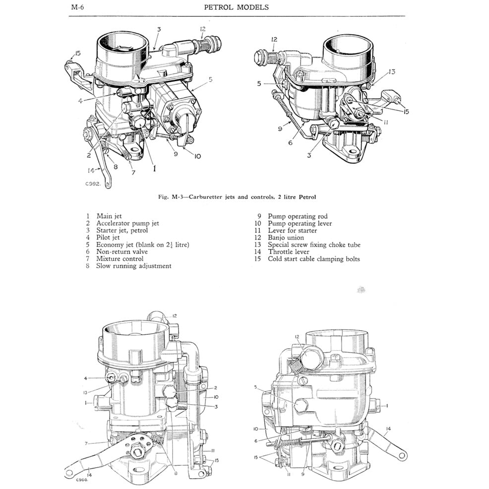 LAND ROVER SERIES II & IIA 88/109 (1958-1971) SERVICE WORKSHOP MANUAL - Image 4