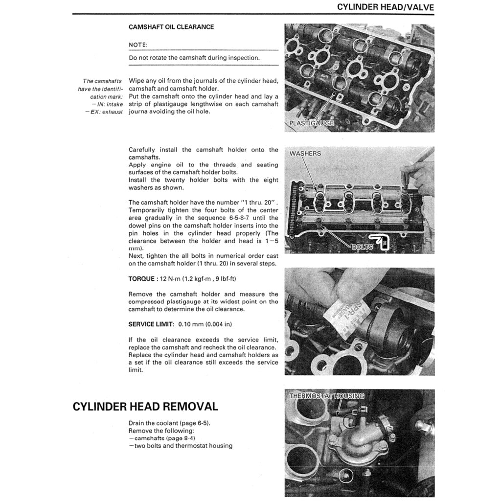 HONDA CBR600F4 (1999-2000) SERVICE WORKSHOP MANUAL + PARTS CATALOGUE + OWNER'S MANUAL - Image 5