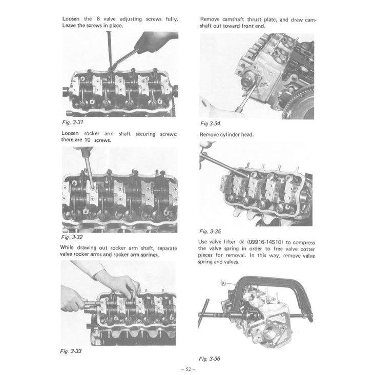 SUZUKI CARRY ST30/40/90/100 (1979-1985) SERVICE WORKSHOP MANUAL - Image 4