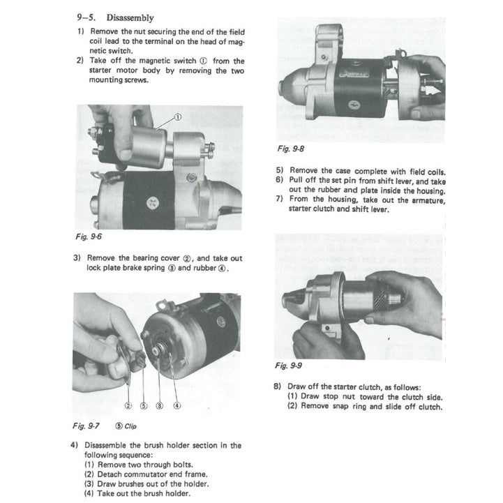 SUZUKI CARRY ST30/40/90/100 (1979-1985) SERVICE WORKSHOP MANUAL - Image 6